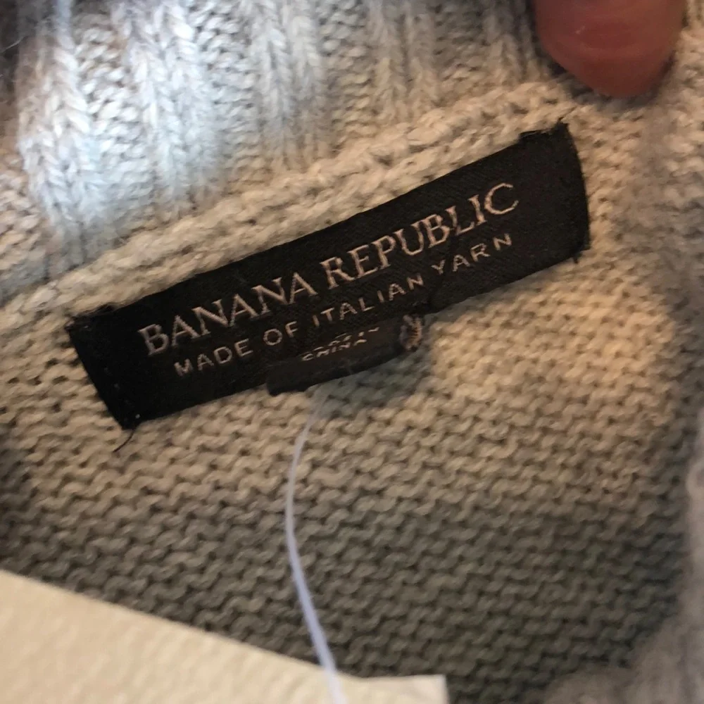 COPY - Italian merino blend  yarn grey sweater - Picture 4 of 8